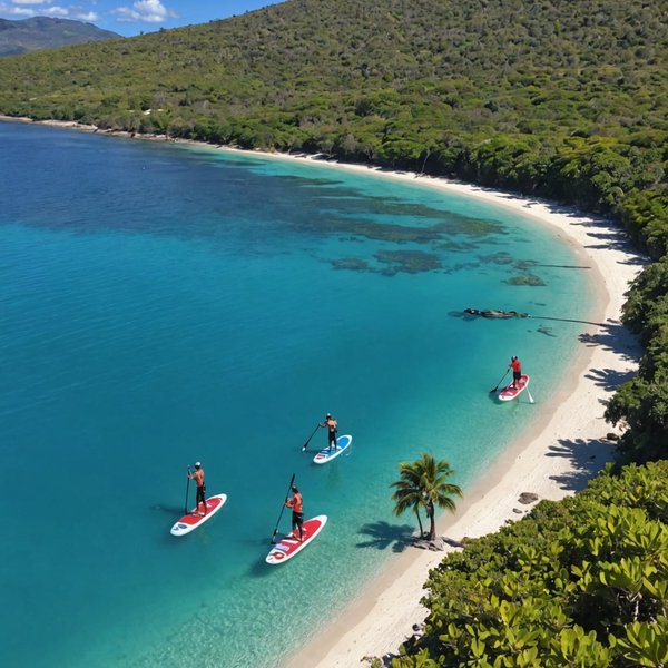 Où trouver des excursions en paddleboard en Nouvelle-Calédonie?