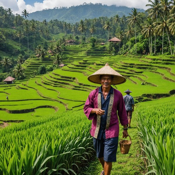 Comment découvrir les traditions agricoles à Bali?