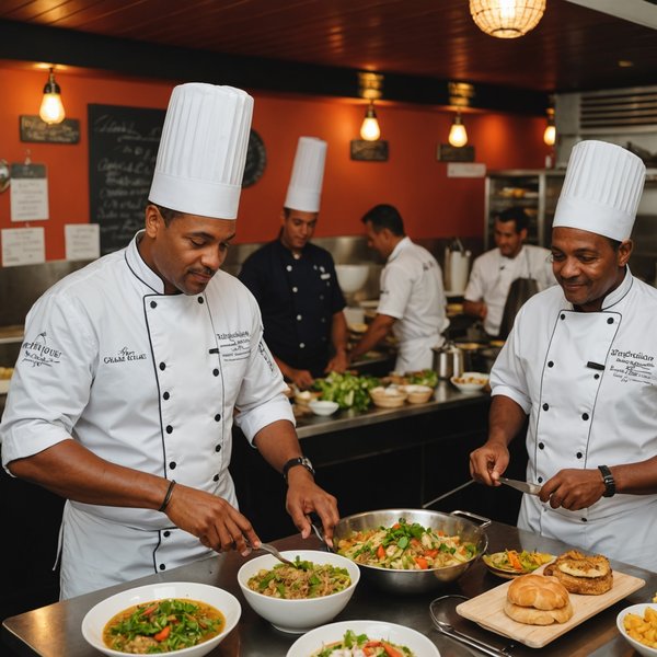 Quelle croisière propose des cours de cuisine créole avec des chefs locaux en Martinique?